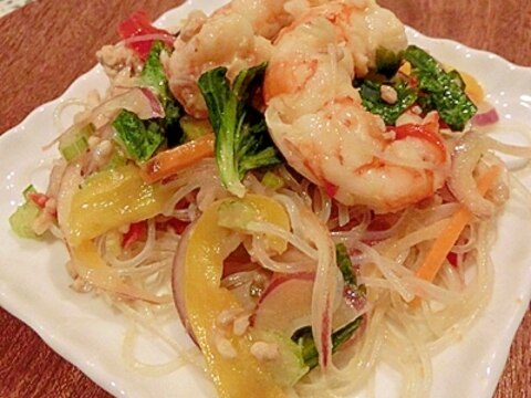 タイ風春雨サラダ ヤムウンセン パクチー無し レシピ 作り方 By ネコの手 楽天レシピ タイ風春雨サラダ ヤムウンセン パクチー無し レシピ 作り方 By ネコの手 楽天レシピ
